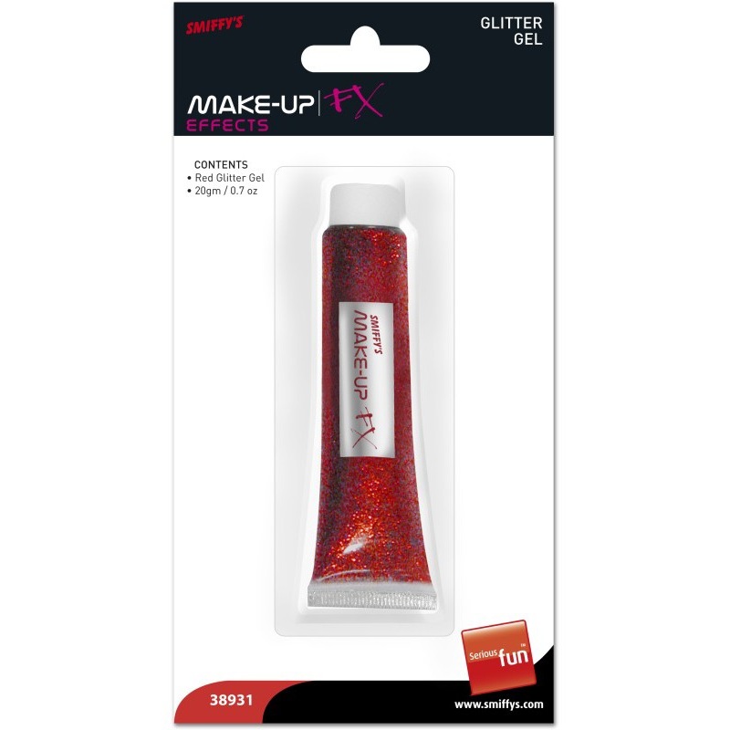Red glitter gel 20ml