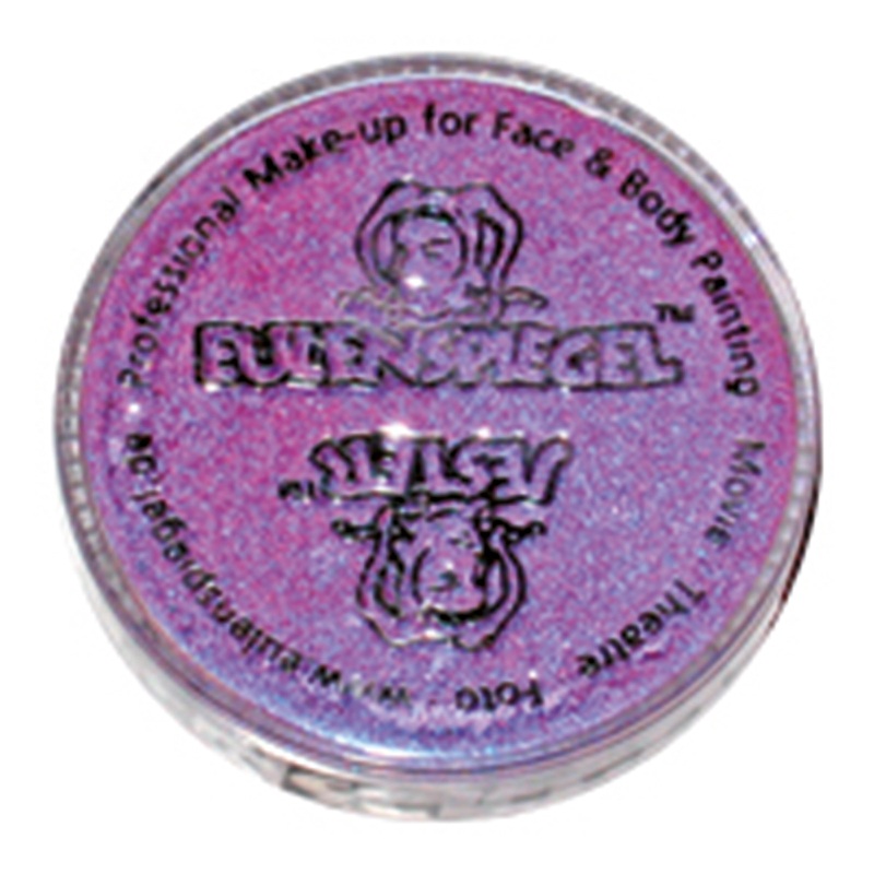 Shimmering powder violet