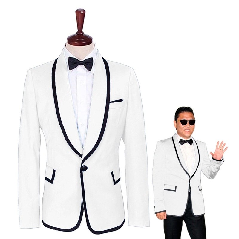 Stylish James party suit in white M-L