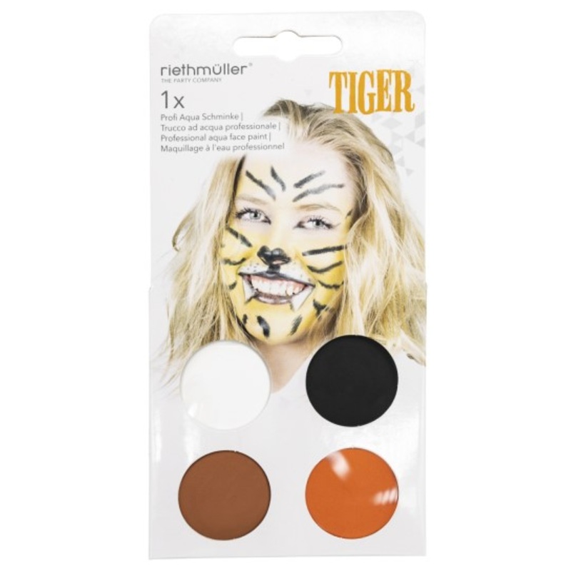 Tiger make-up set 4 pieces