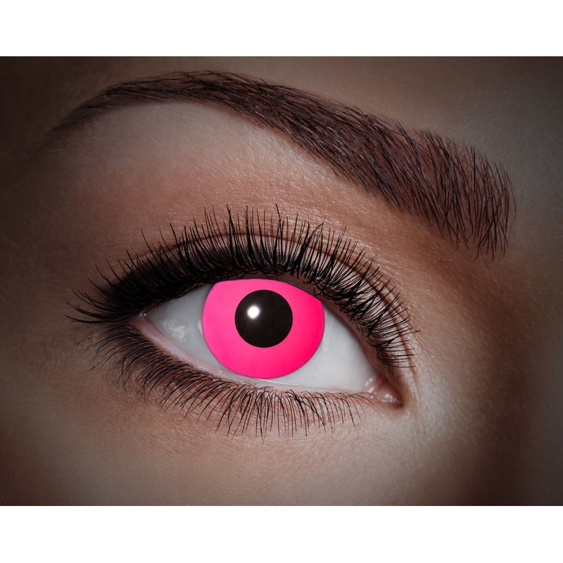 UV annual contact lens pink
