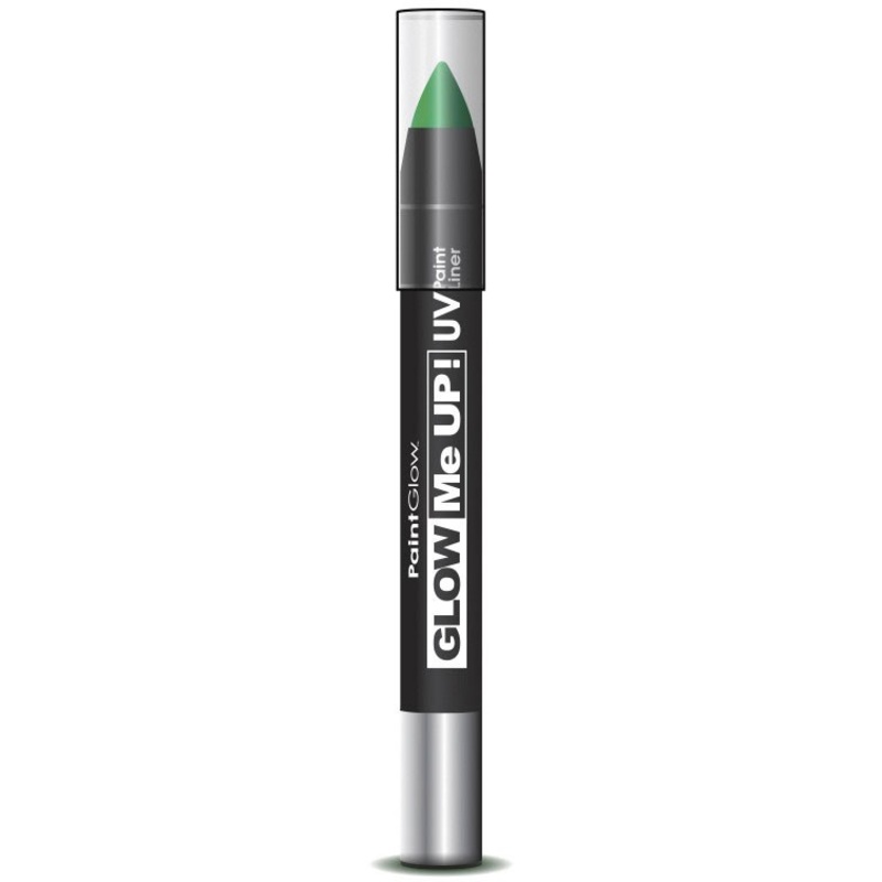 UV black light make-up stick green