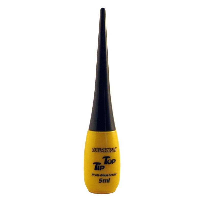 Yellow Aqua Liquid In Brush Bottle