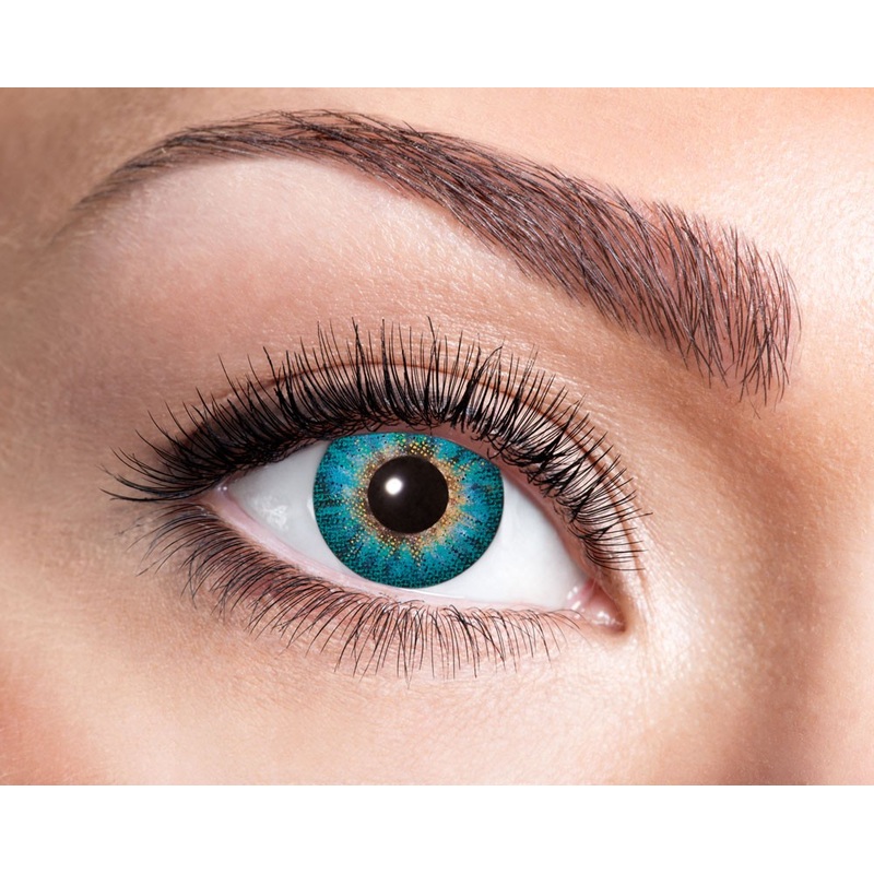 Annual lens aurora contact lens