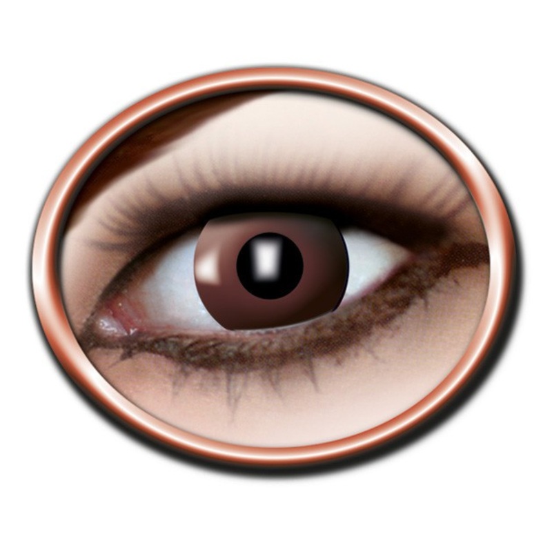Brown contact lenses