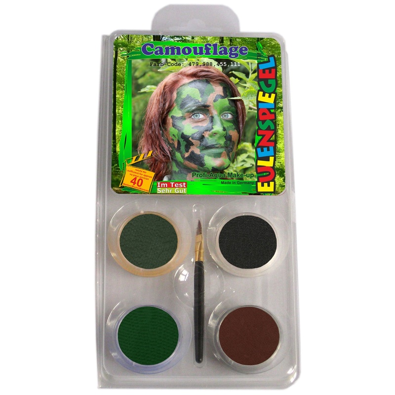 Camouflage make-up set