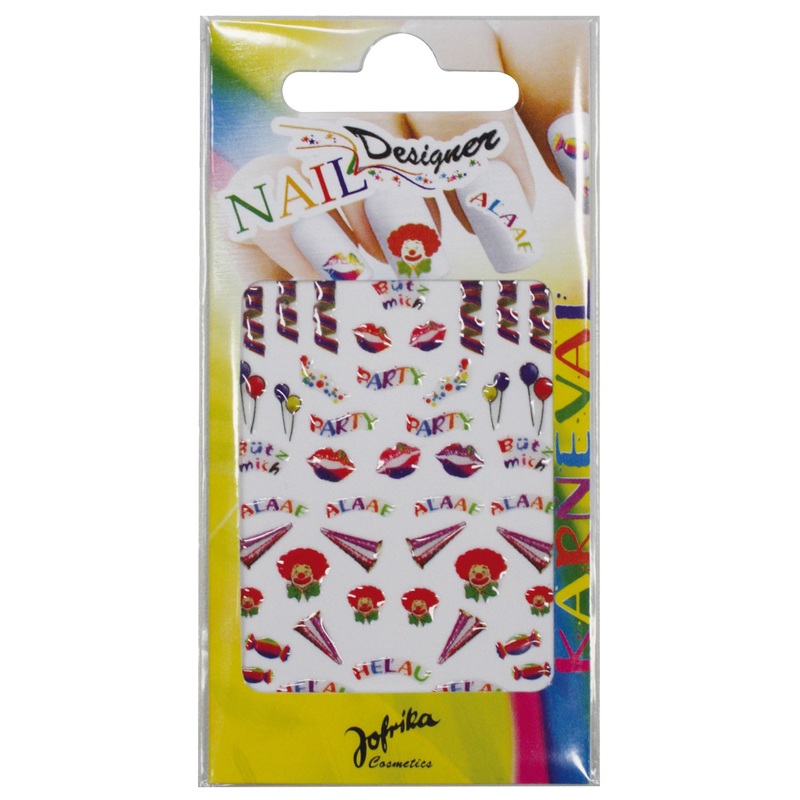 Carnival fingernail design Rucki Zucki