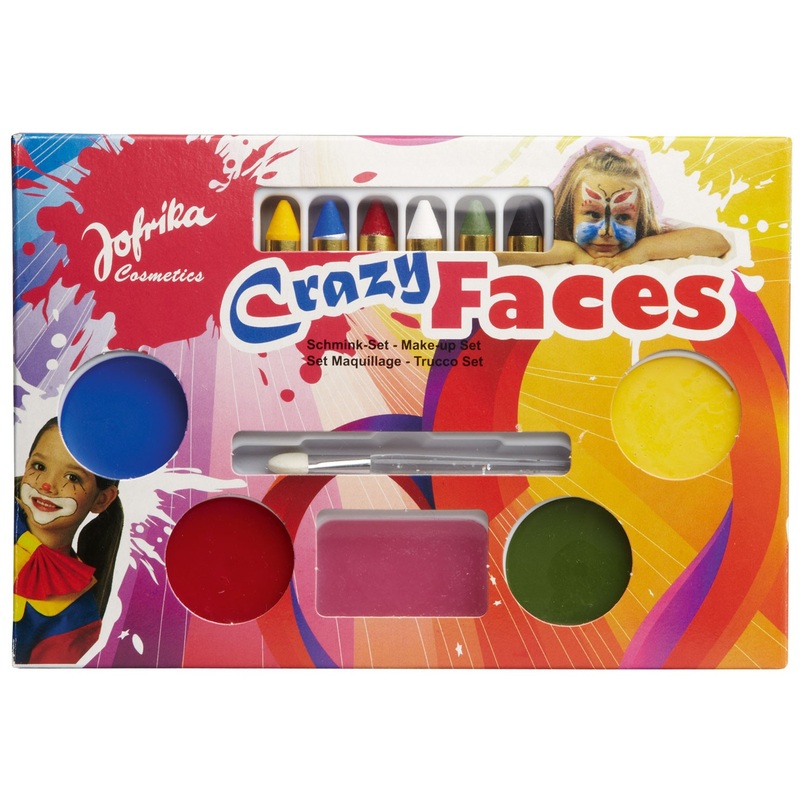 Colorful make-up set Crazy Faces