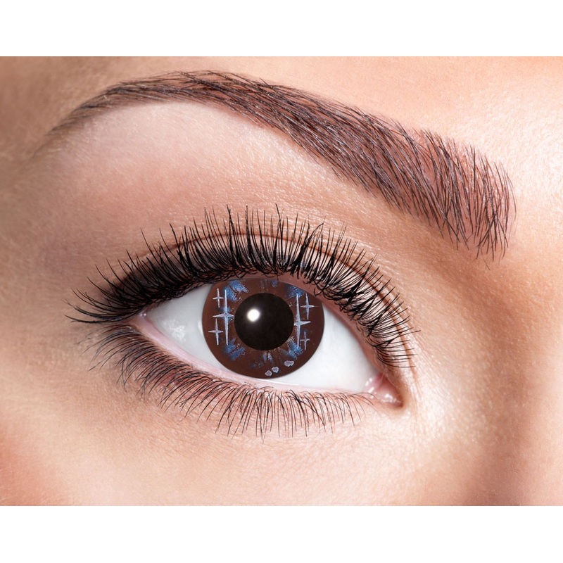 Contact lens Cloudy night sky