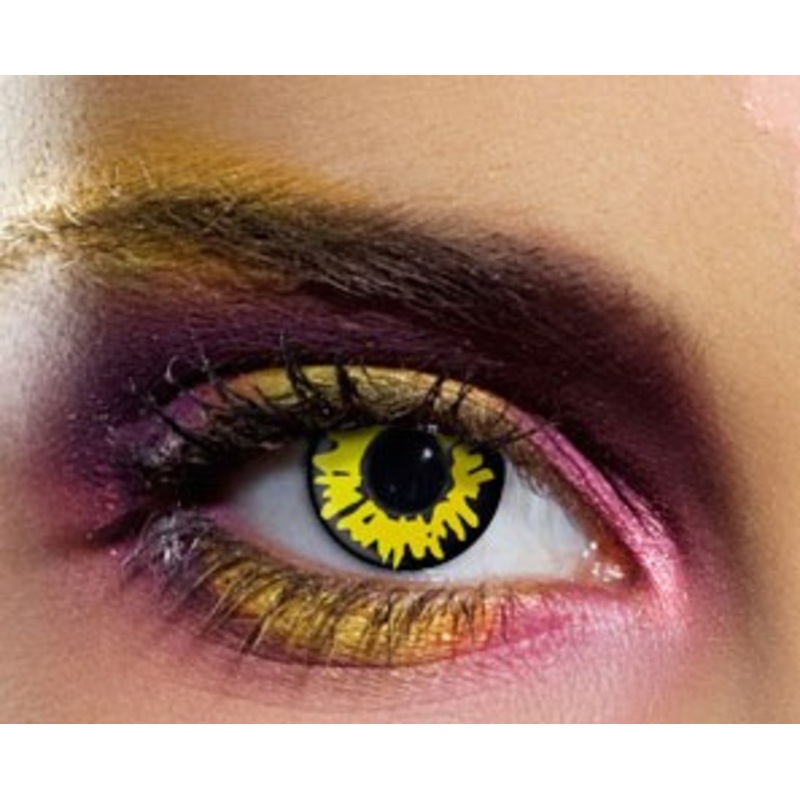 Contact lenses Petra werewolf yellow