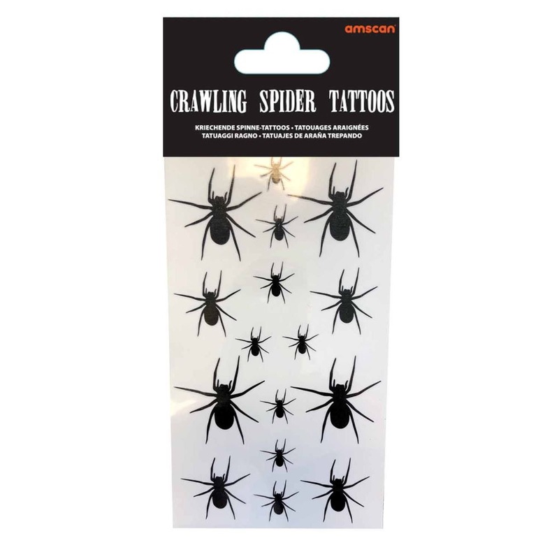 Creepy spider tattoos