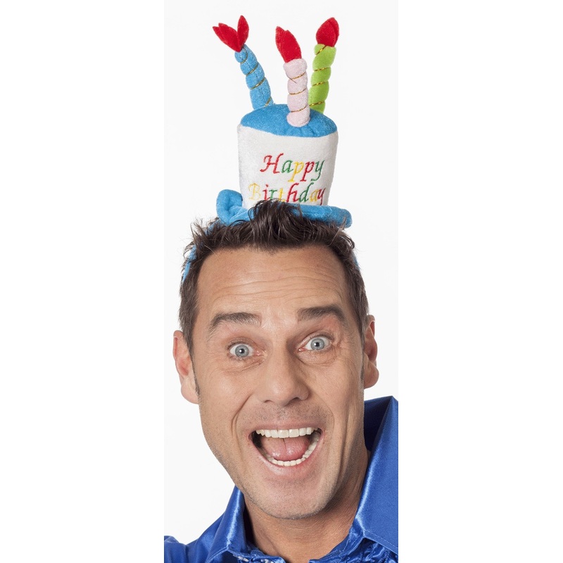 Happy Birthday birthday cakes headband