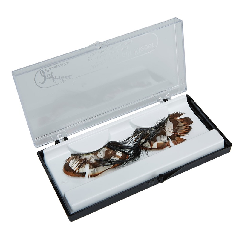 Mega Feder Star Eyelashes Brown