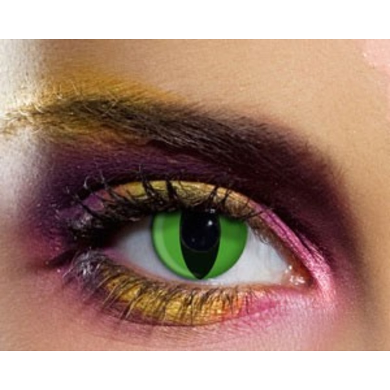 Stealthy Green Contact Lenses