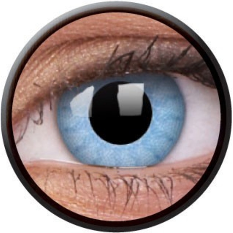 Steel blue ice fairy contact lenses