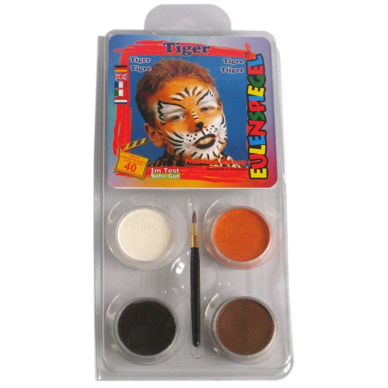 Tiger make-up set deluxe