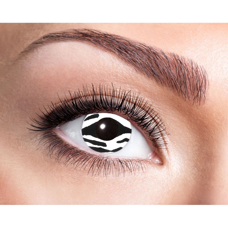 Zebra Stripes Contact Lenses