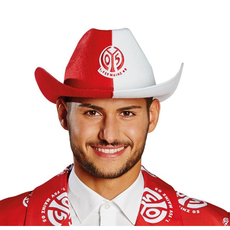 1. FSV Mainz 05 fan cowboy hat