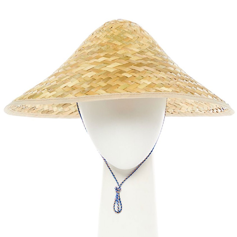 Asian straw hat