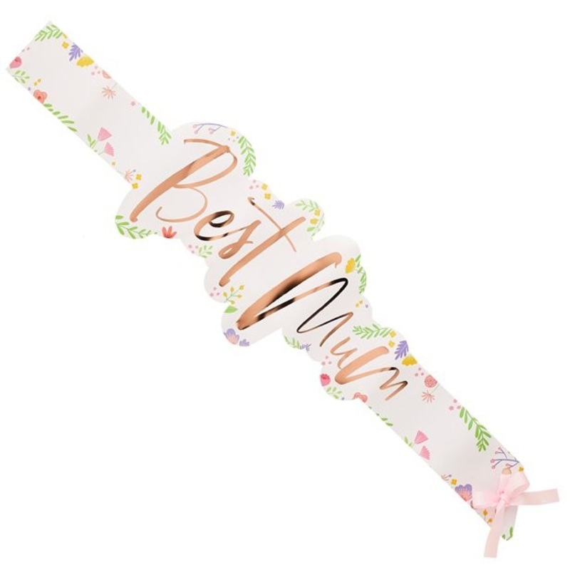 Best mum sash
