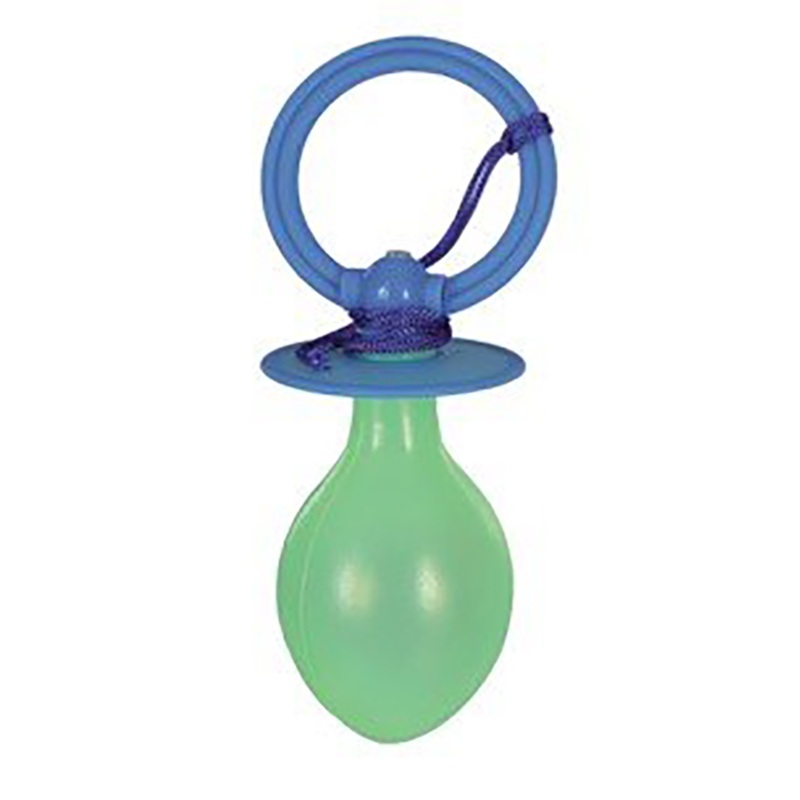 Blue baby pacifier