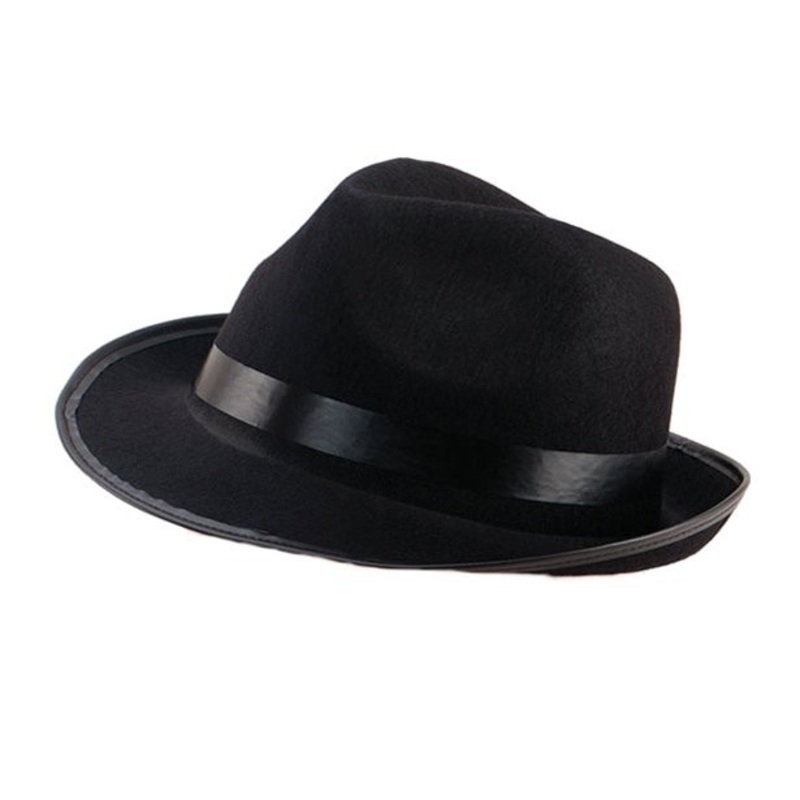 Blues brothers hat made of felt