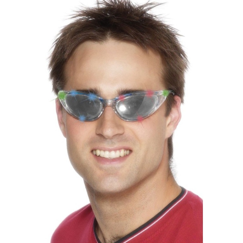 Cool party glasses with light effect