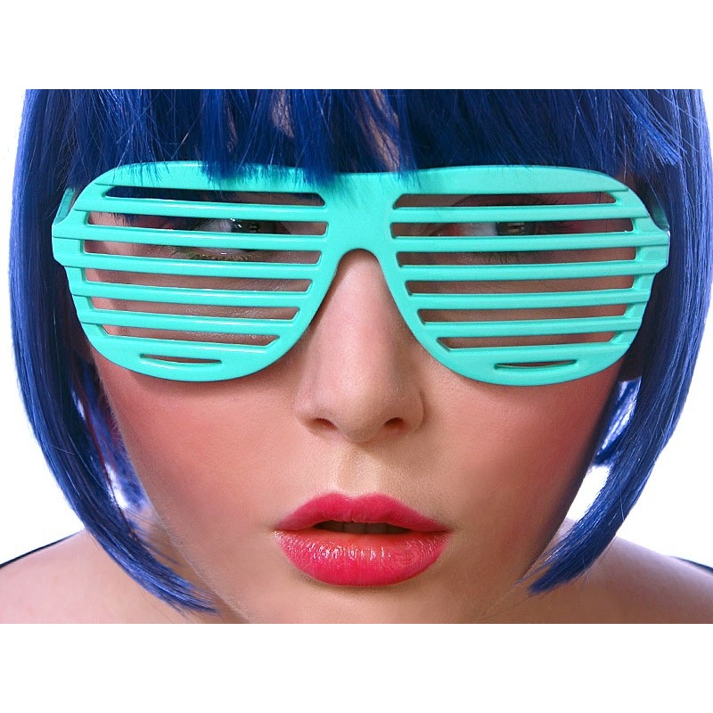 Fun glasses lattice turquoise
