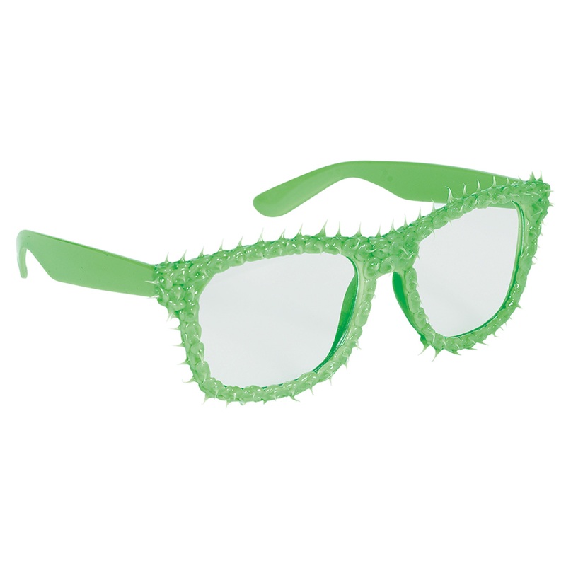 Funny party glasses Frosty mint green