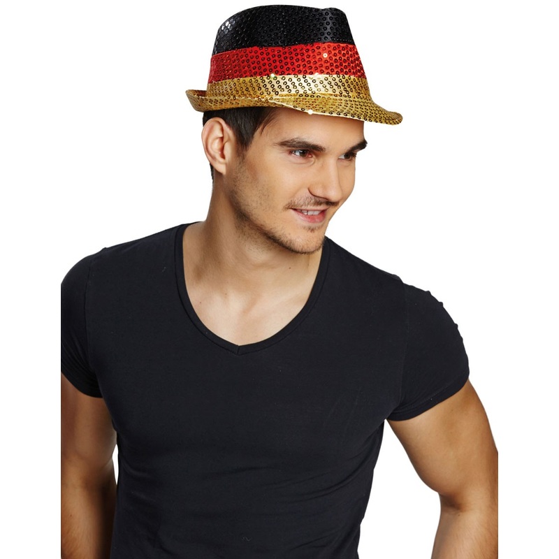 Germany fan sequin party hat