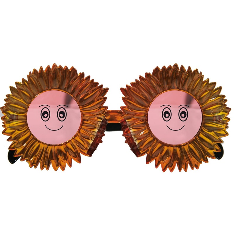 Glasses with smiling sun