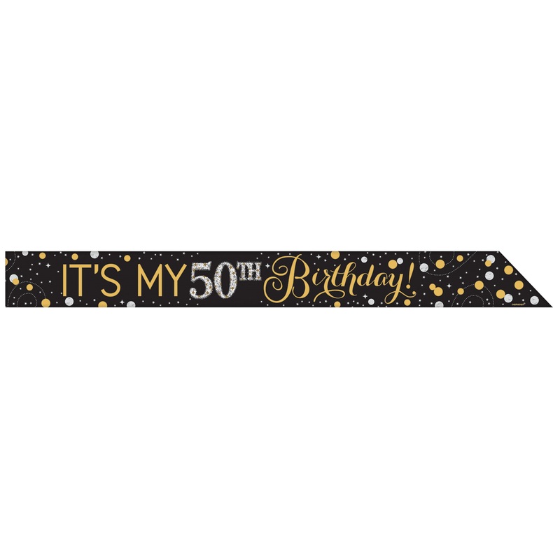 Golden Age Birthday sash
