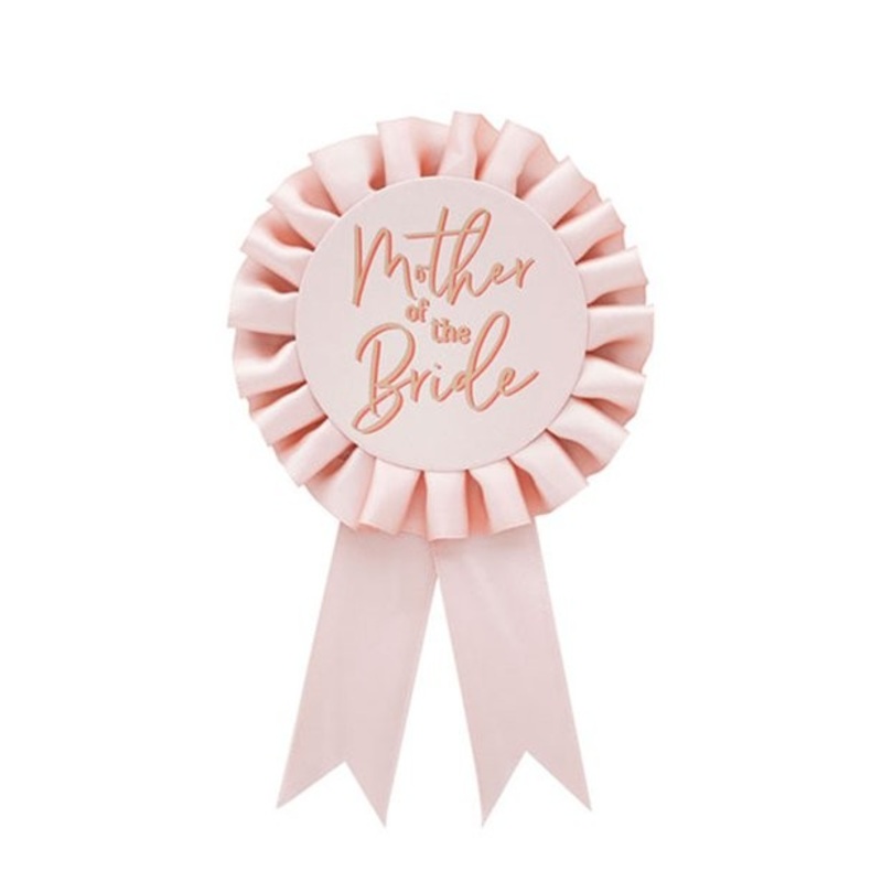 Mother of the bride badge
