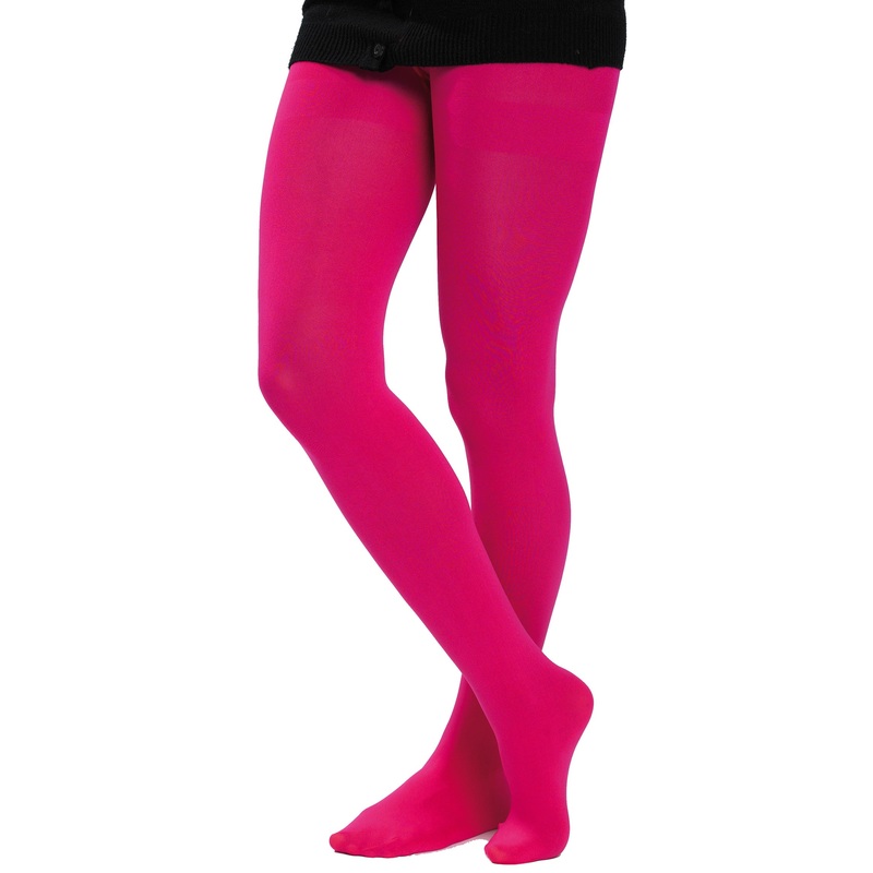 Neon pink premium tights