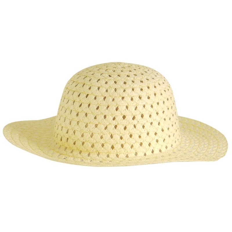 Yellow Easter hat for children