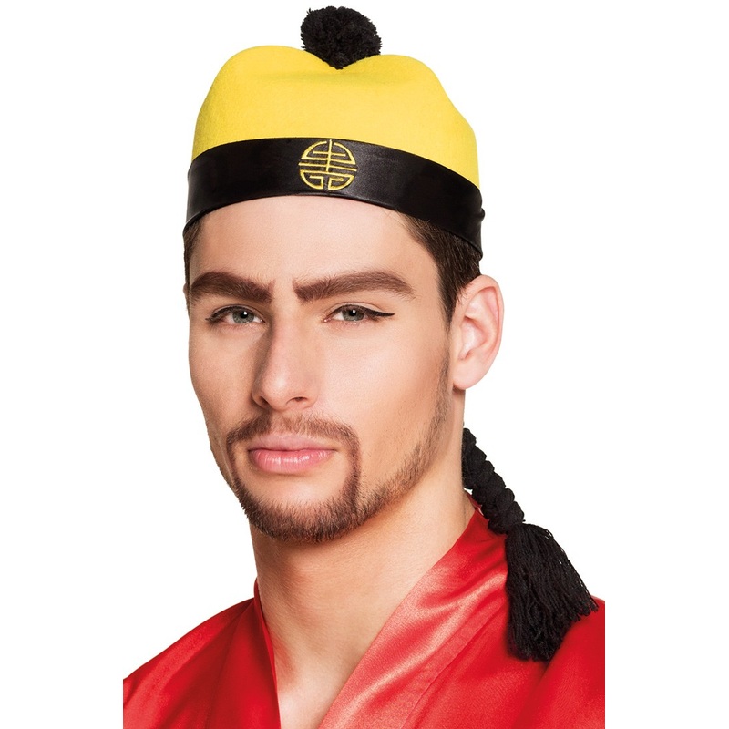 Yellow mandarin cap