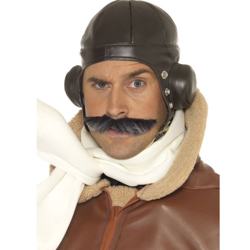 1940s pilot's cap brown