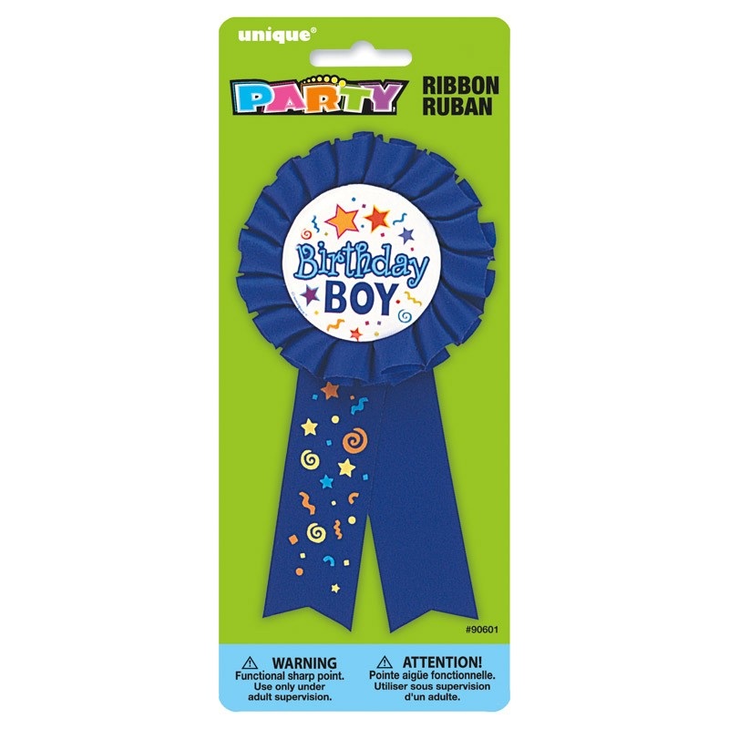 Birthday boy lapel pin