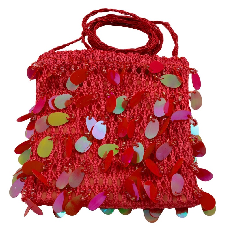 Rainbow sequin bag