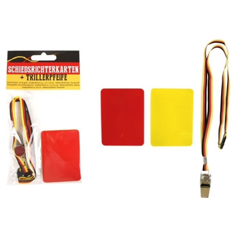Referee accessories set 3 pieces
