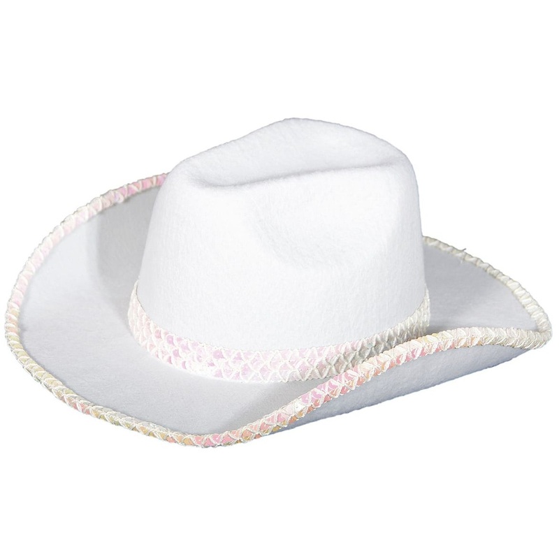 Sequin cowgirl hat by Aliza