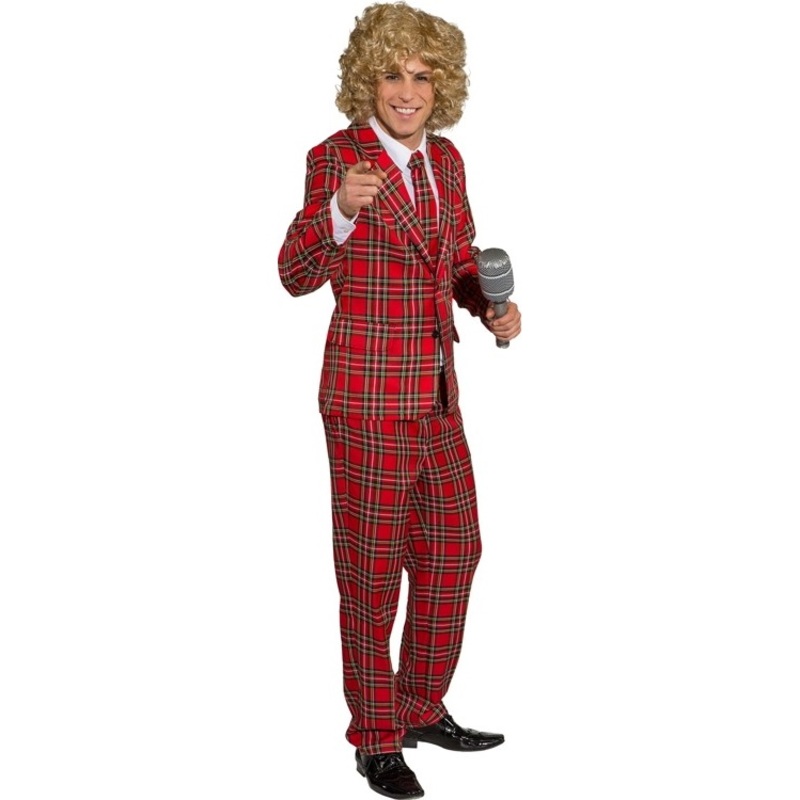 Tartan presenters party suit 46