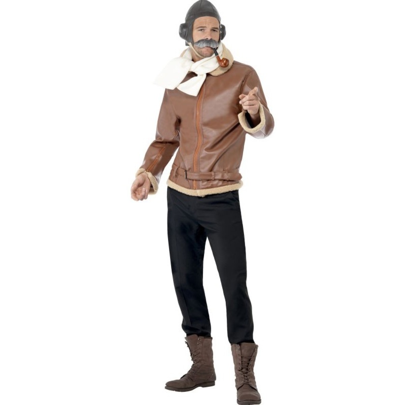 40s pilot men's costume