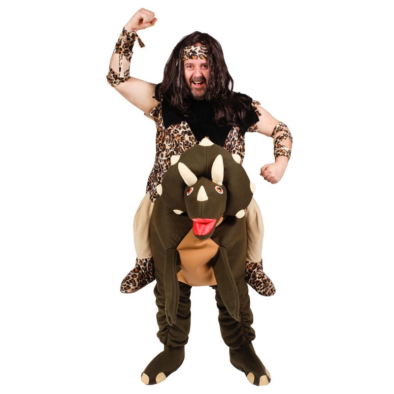 Stone Age Dinobezwinger Piggyback Costume