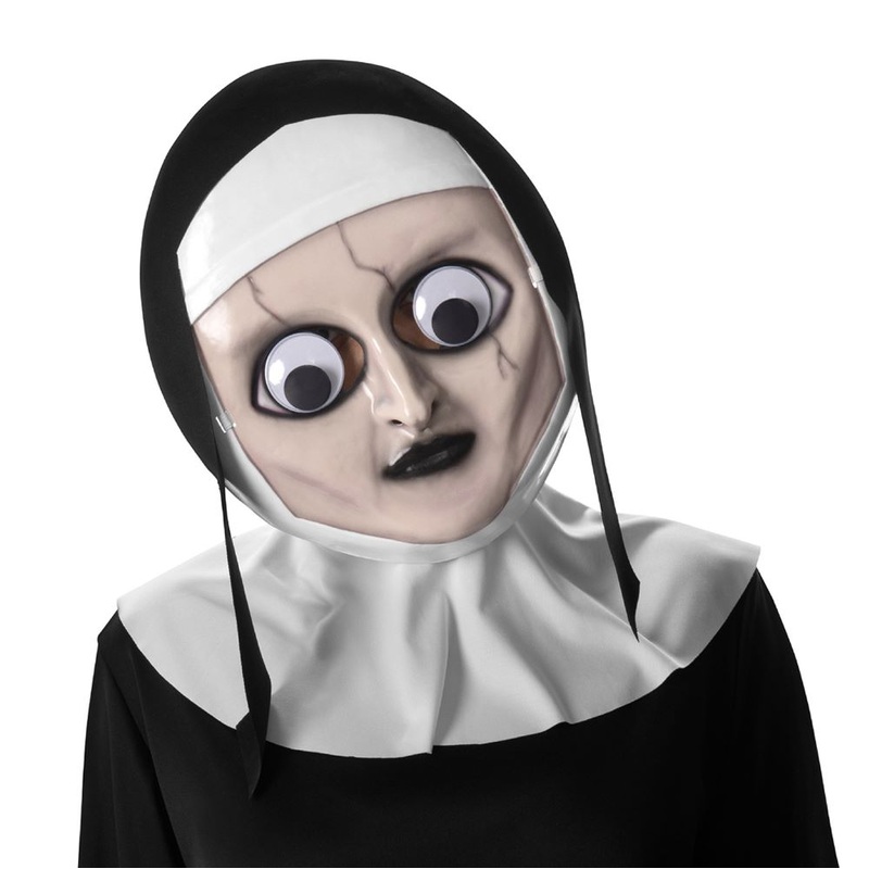 The Nun Googly Eye Mask