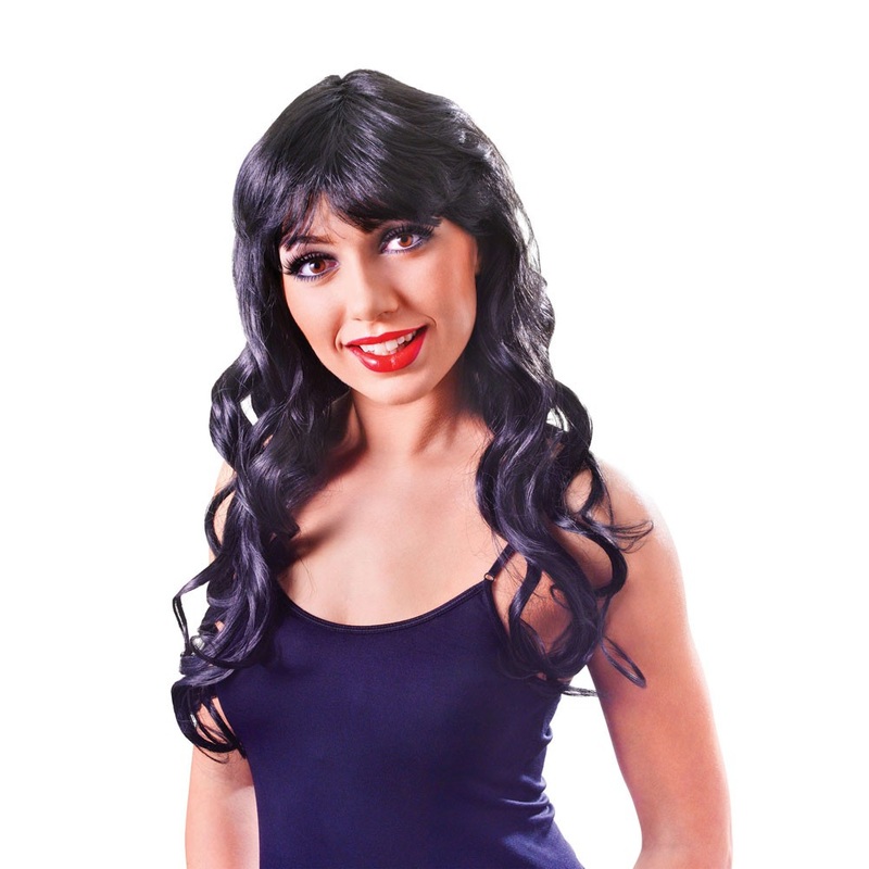 Vanessa Gothic wig in black