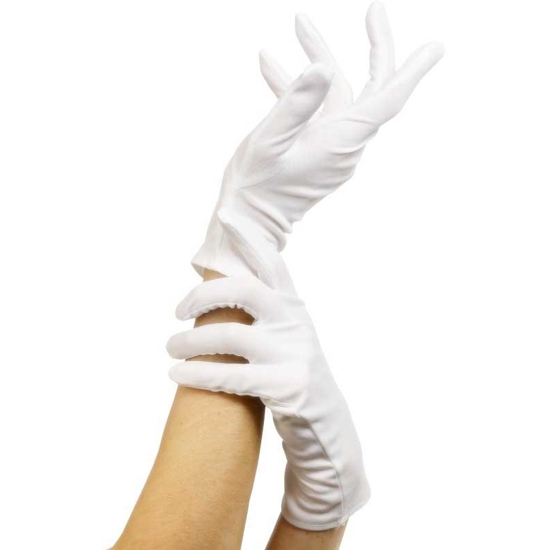 White Duchess Gloves