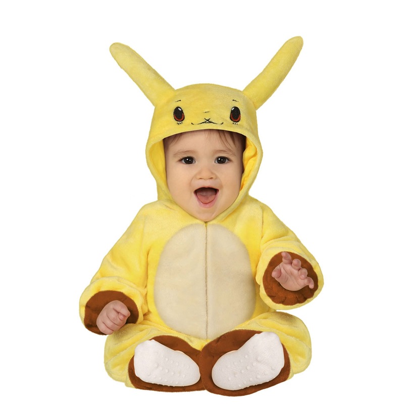 Yellow mini chinchilla baby costume