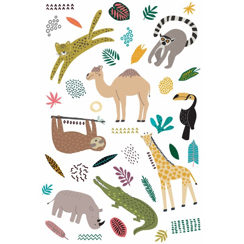 Zoo party tattoos