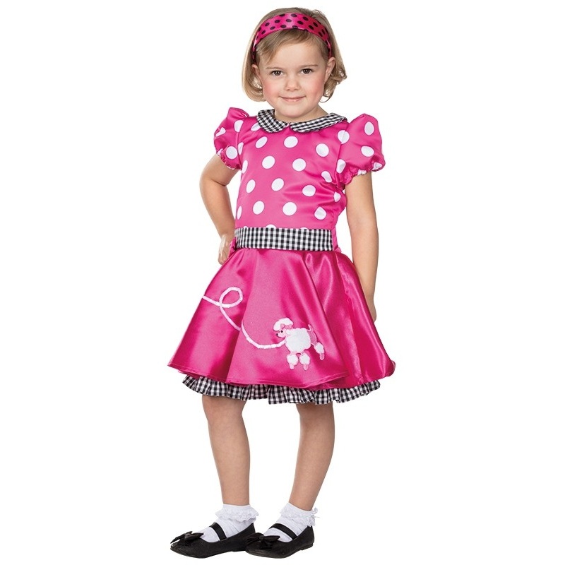 50s poodle mommy kids costume 104